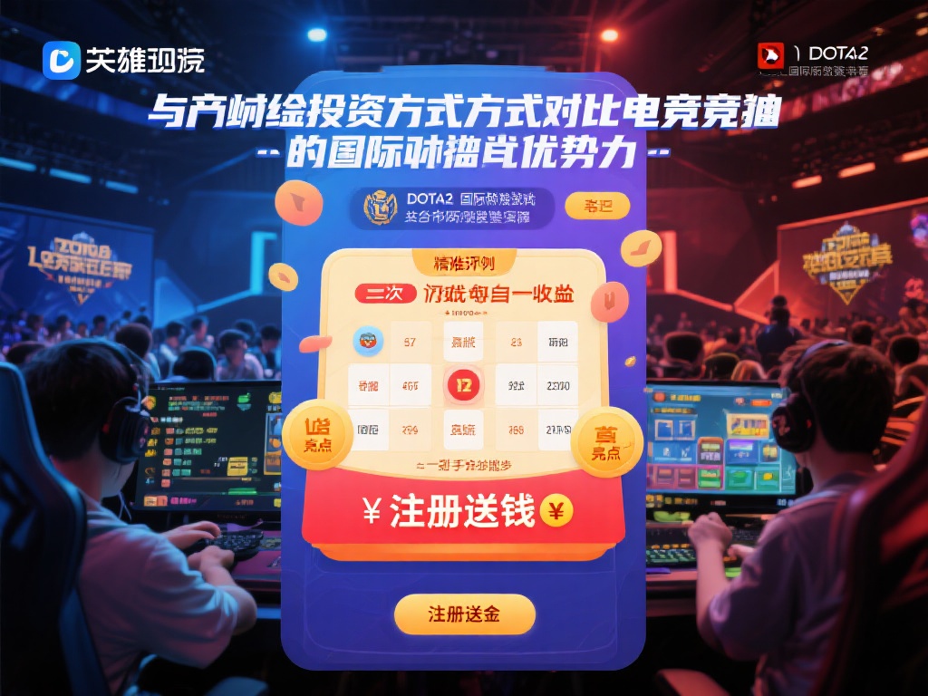 电竞竞猜注册送钱，轻松开启游戏赚钱精彩之旅！