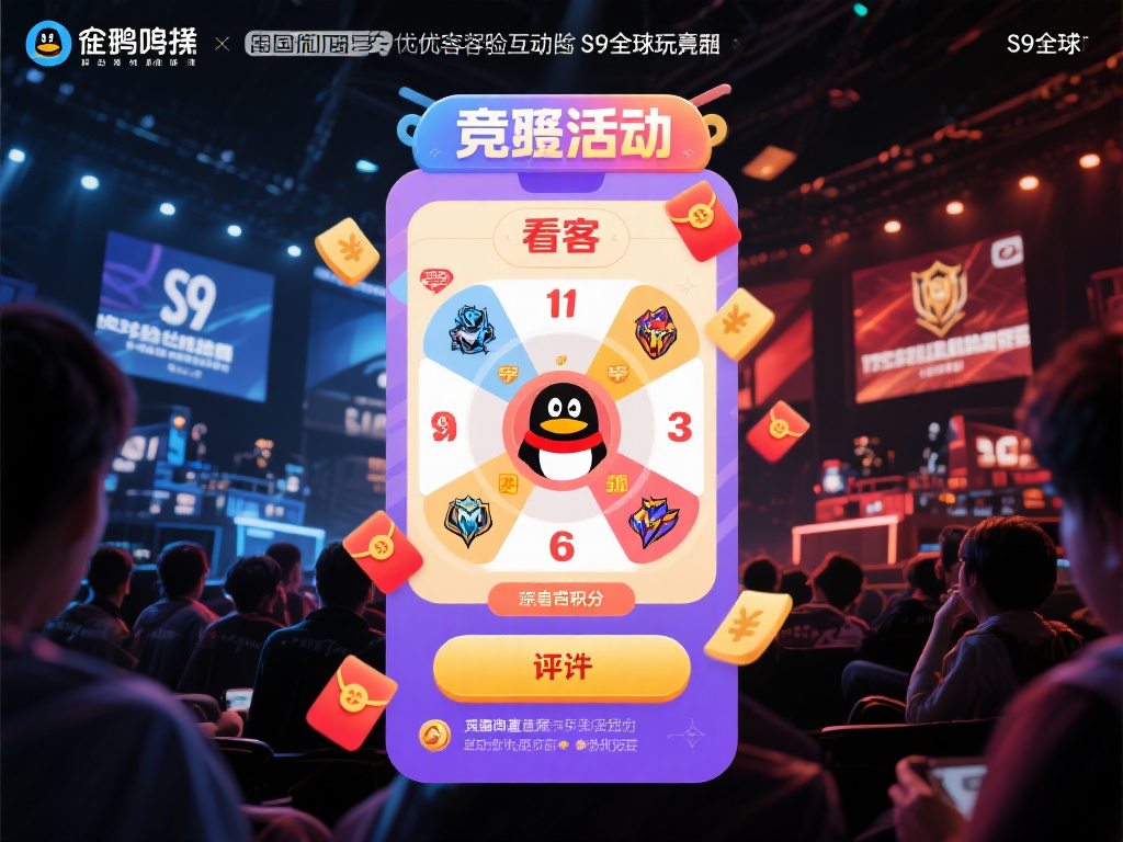 企鹅电竞邀你竞猜S9全球总决赛，赢取超值丰厚奖励！