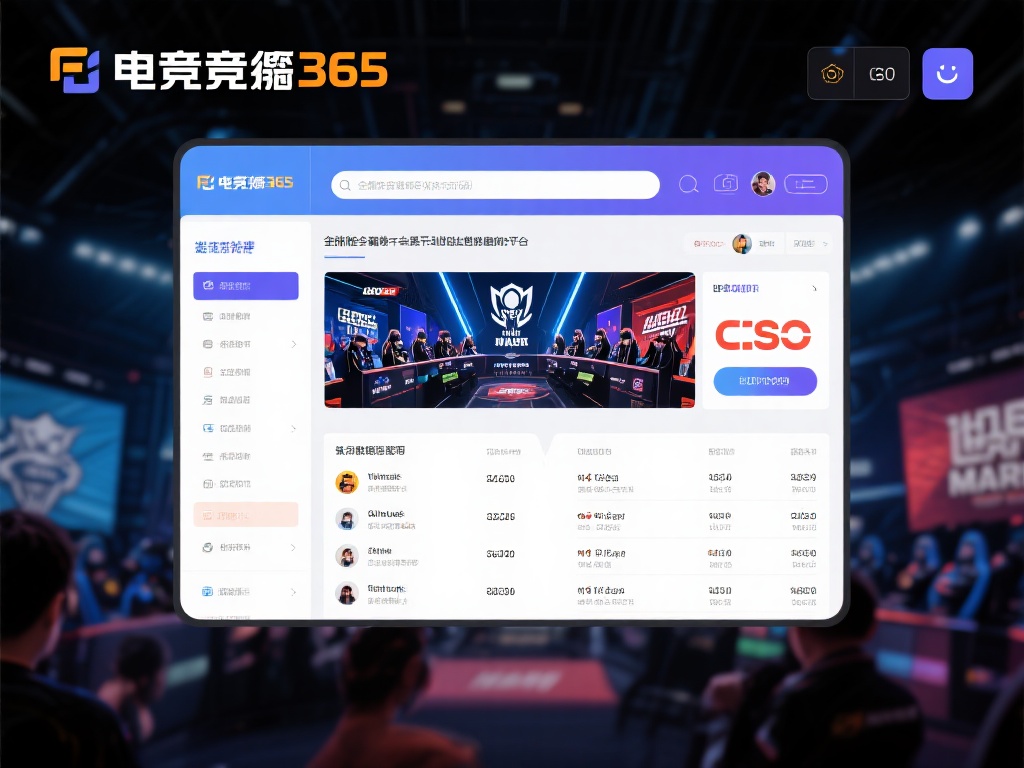 电竞竞猜365：畅享顶级电竞赛事，精准预测尽在指尖