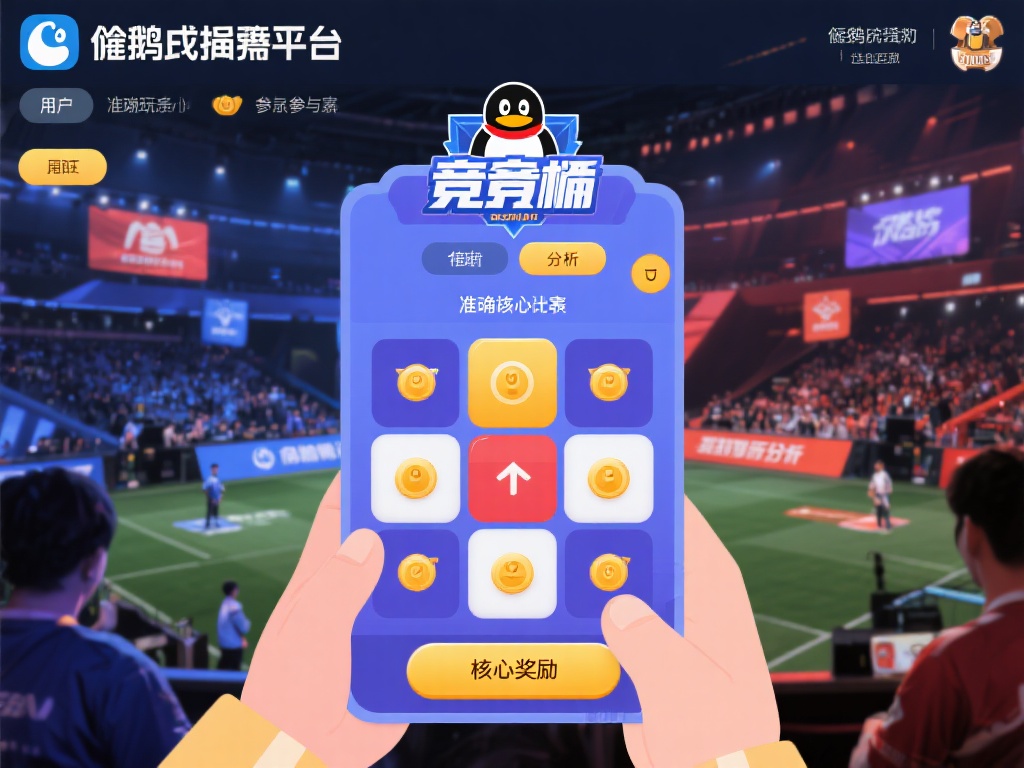 在企鹅电竞平台上，竞猜是一种非常受欢迎的互动方式。