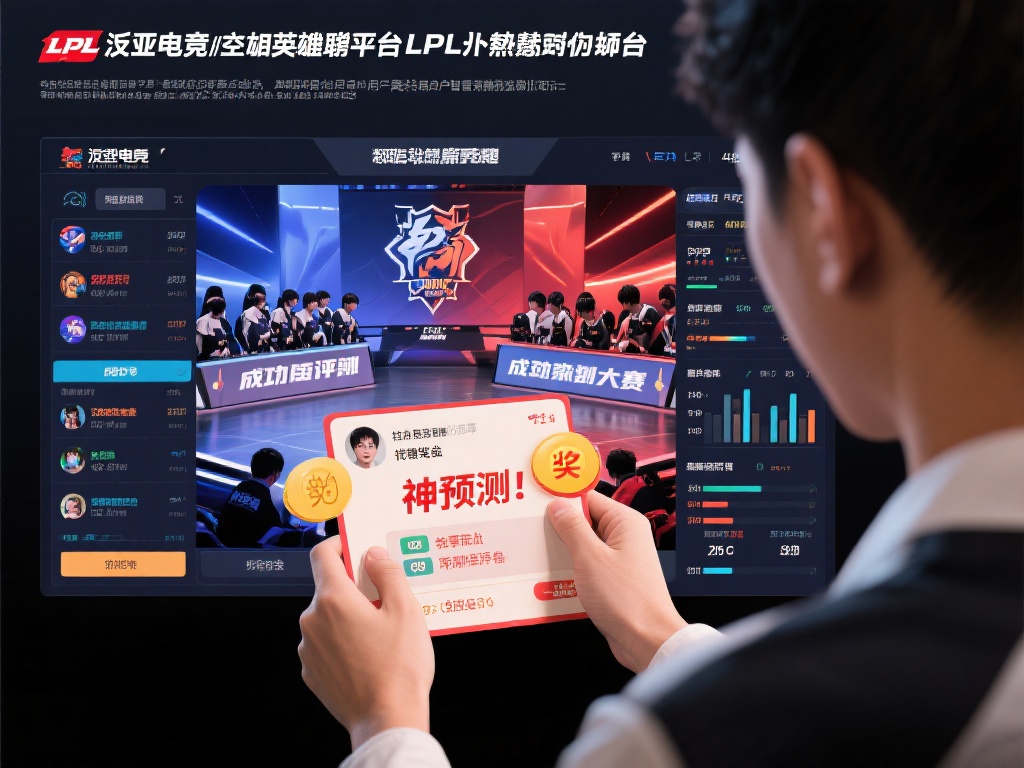 以最近的一场《英雄联盟》LPL联赛为例，某用户通过